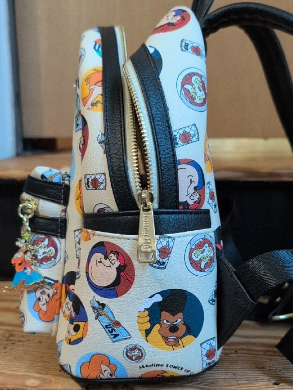 Loungefly Disney Parks A Goofy Movie 30th Anniversary Mini Backpack